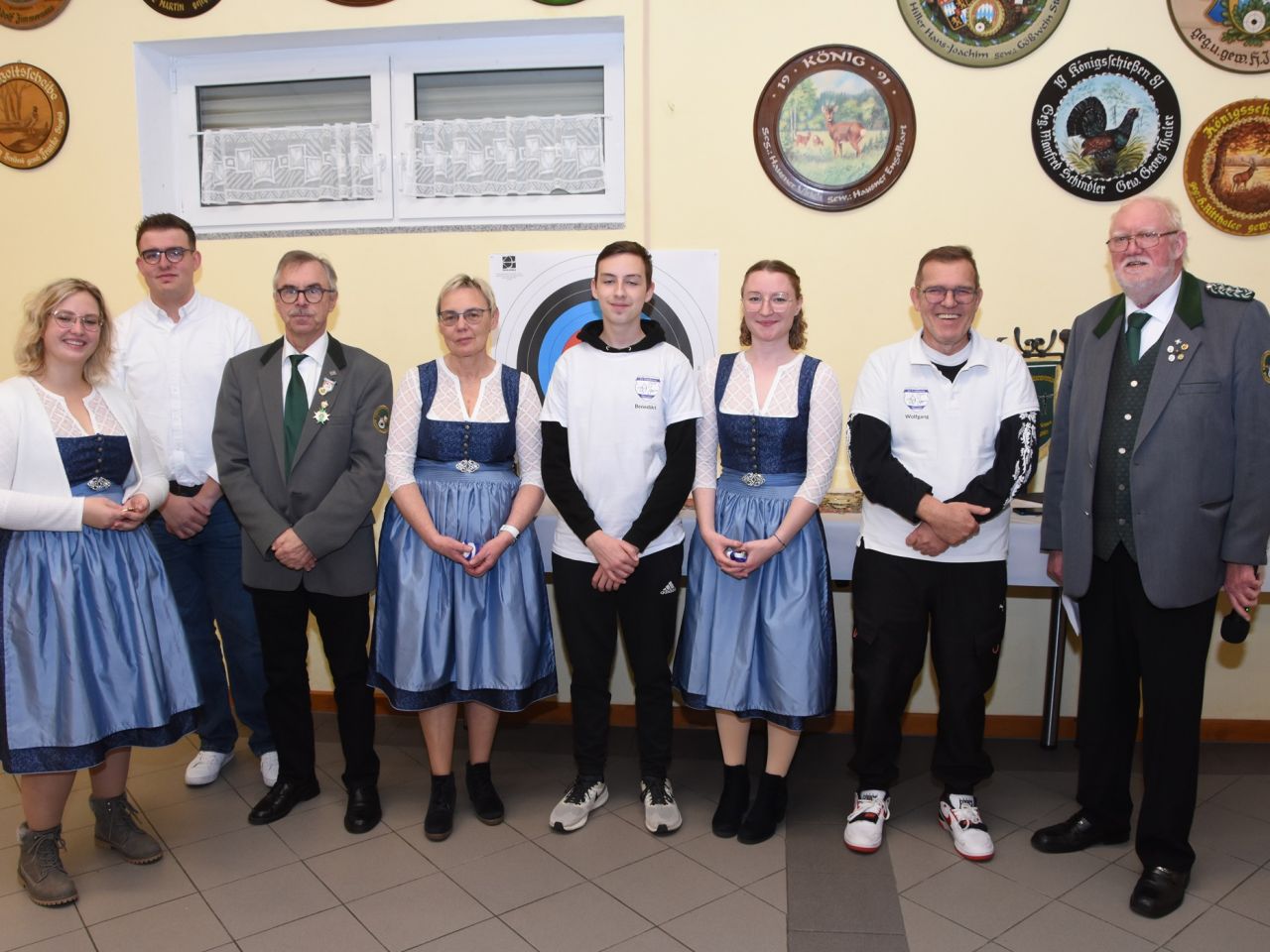 Weinfest und Königsproklamation