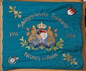 Frankonia Neuses: Fahnenweihe vor 100 Jahren